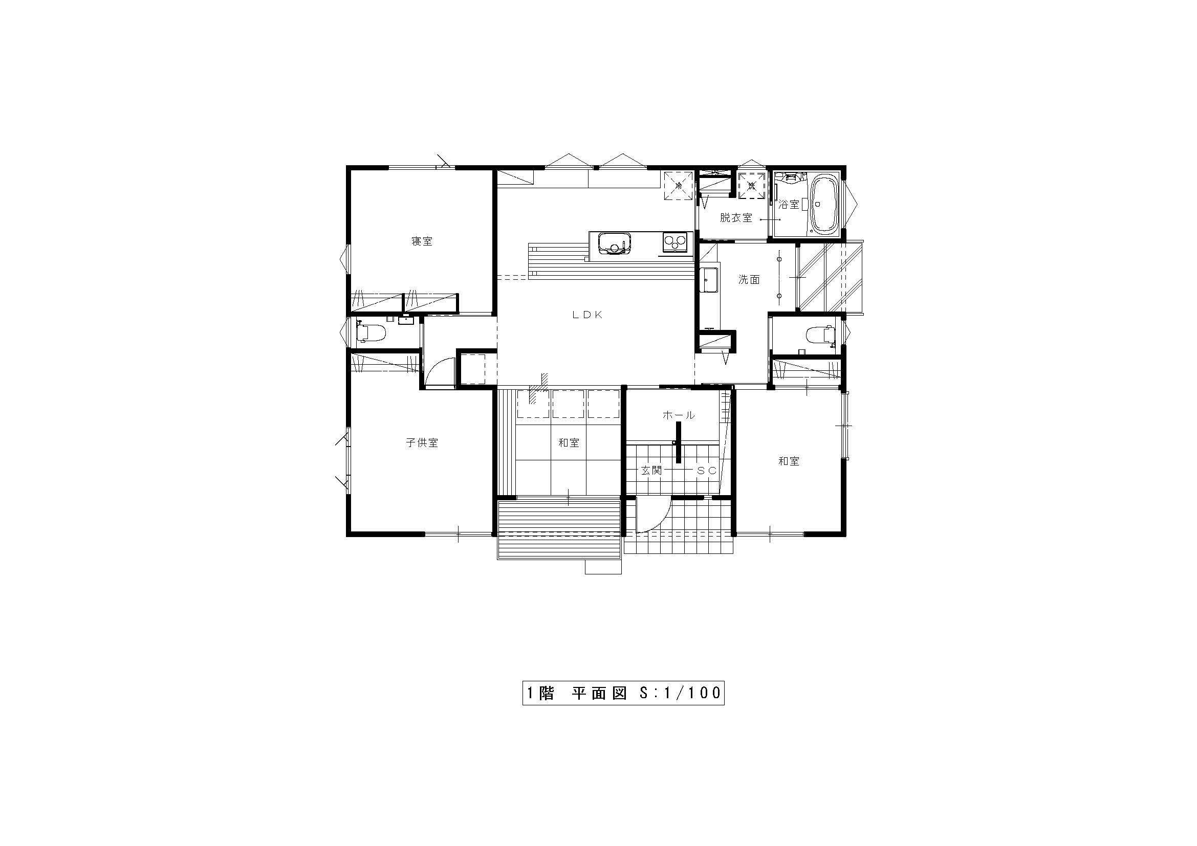 子ども部屋の配置実例｜栃木の工務店『第一住宅』